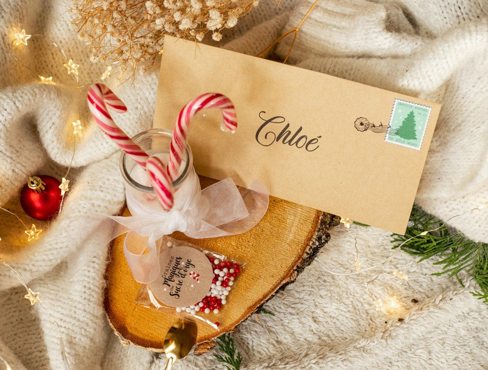 Lettre du Père Noël et graines magiques