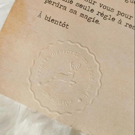 Lettre d'Arrivée et de Départ d'Elfe de Noël