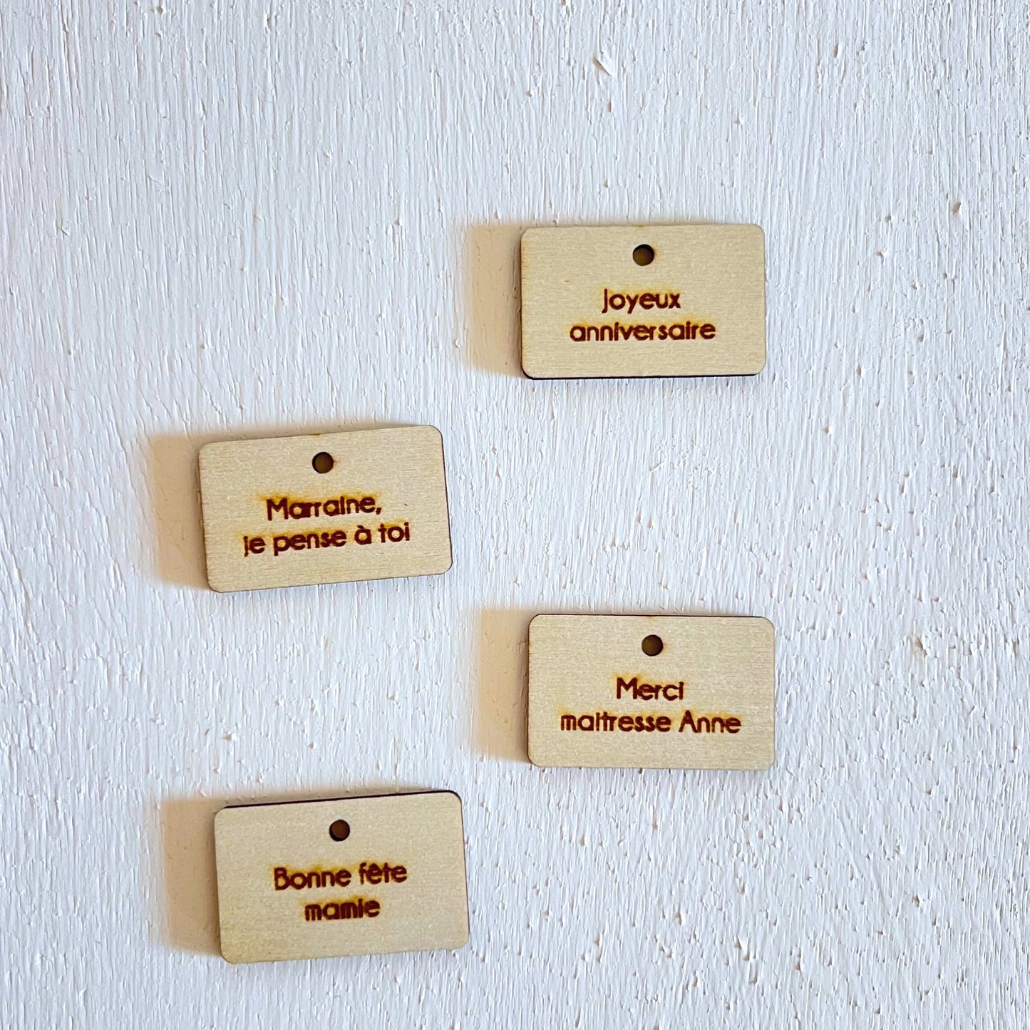 Bouquet de fleurs en bois - Tendresse