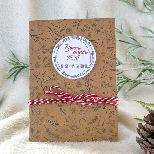 Carnet A6 “Hiver” personnalisé