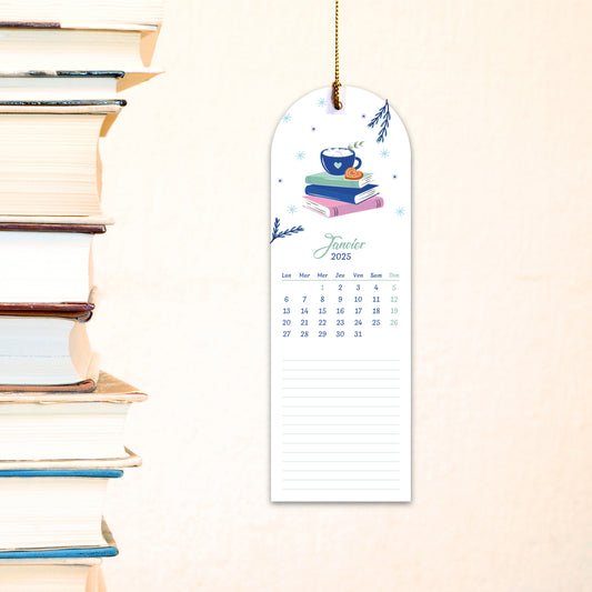 Calendrier marque-page