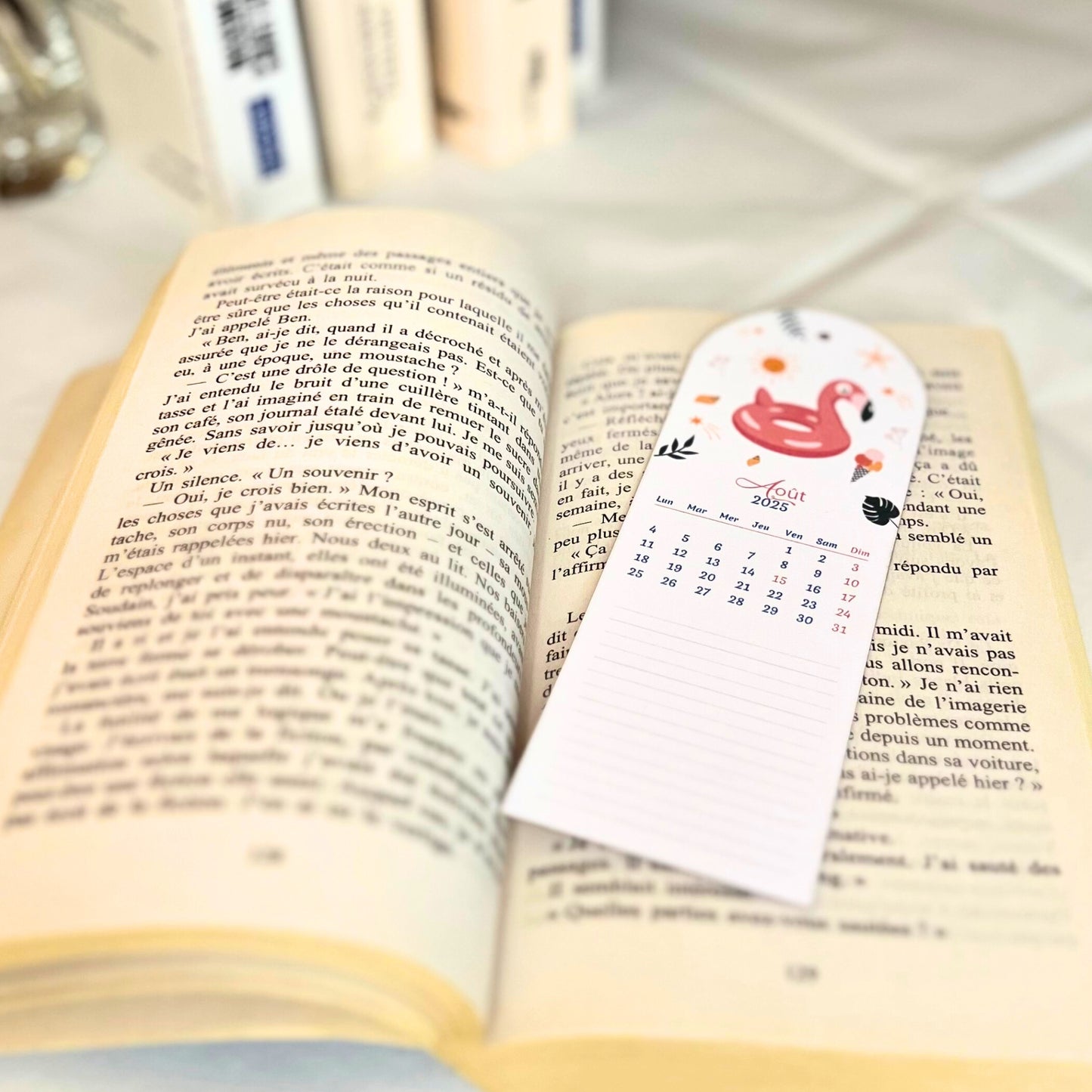 Calendrier marque-page