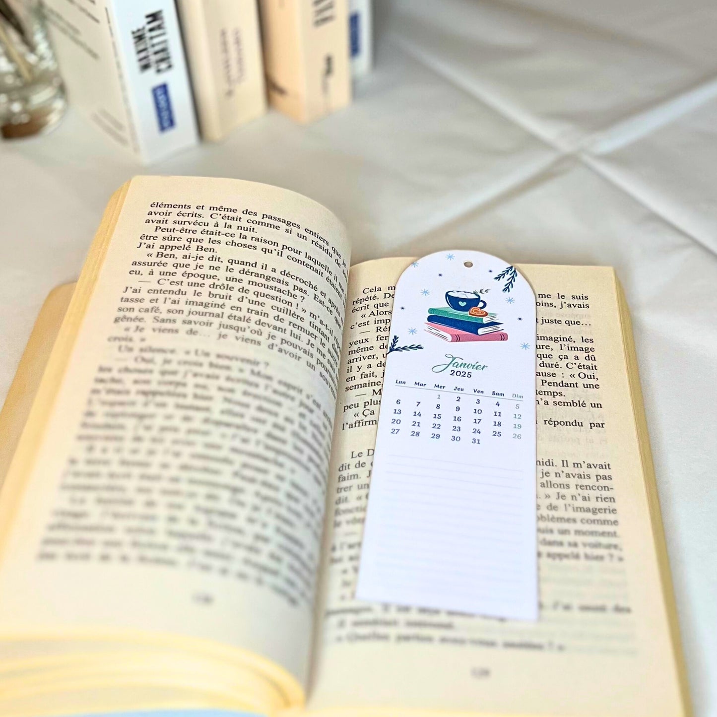 Calendrier marque-page