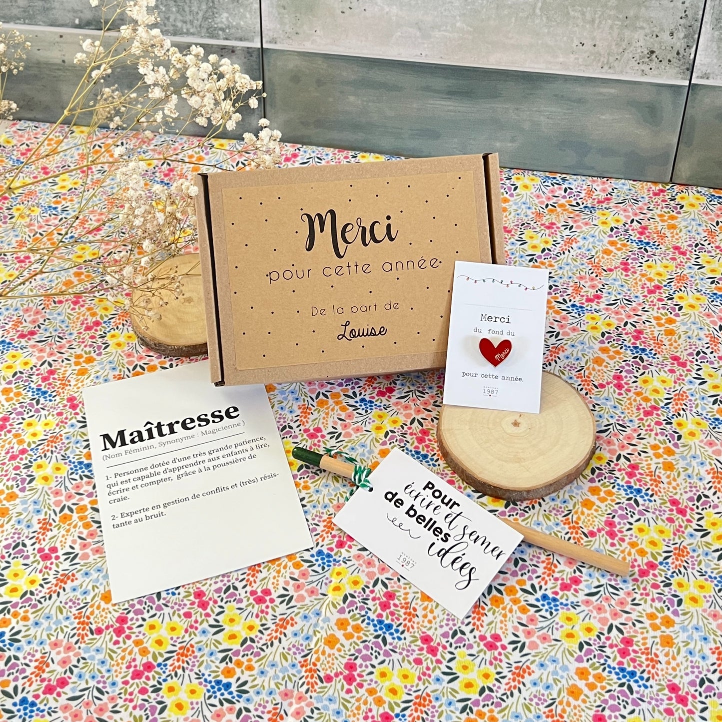 Box Merci Métier