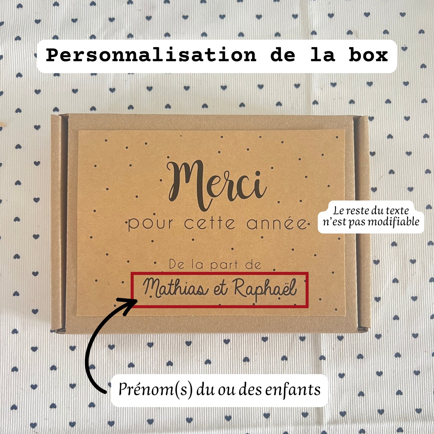 Box Merci générique