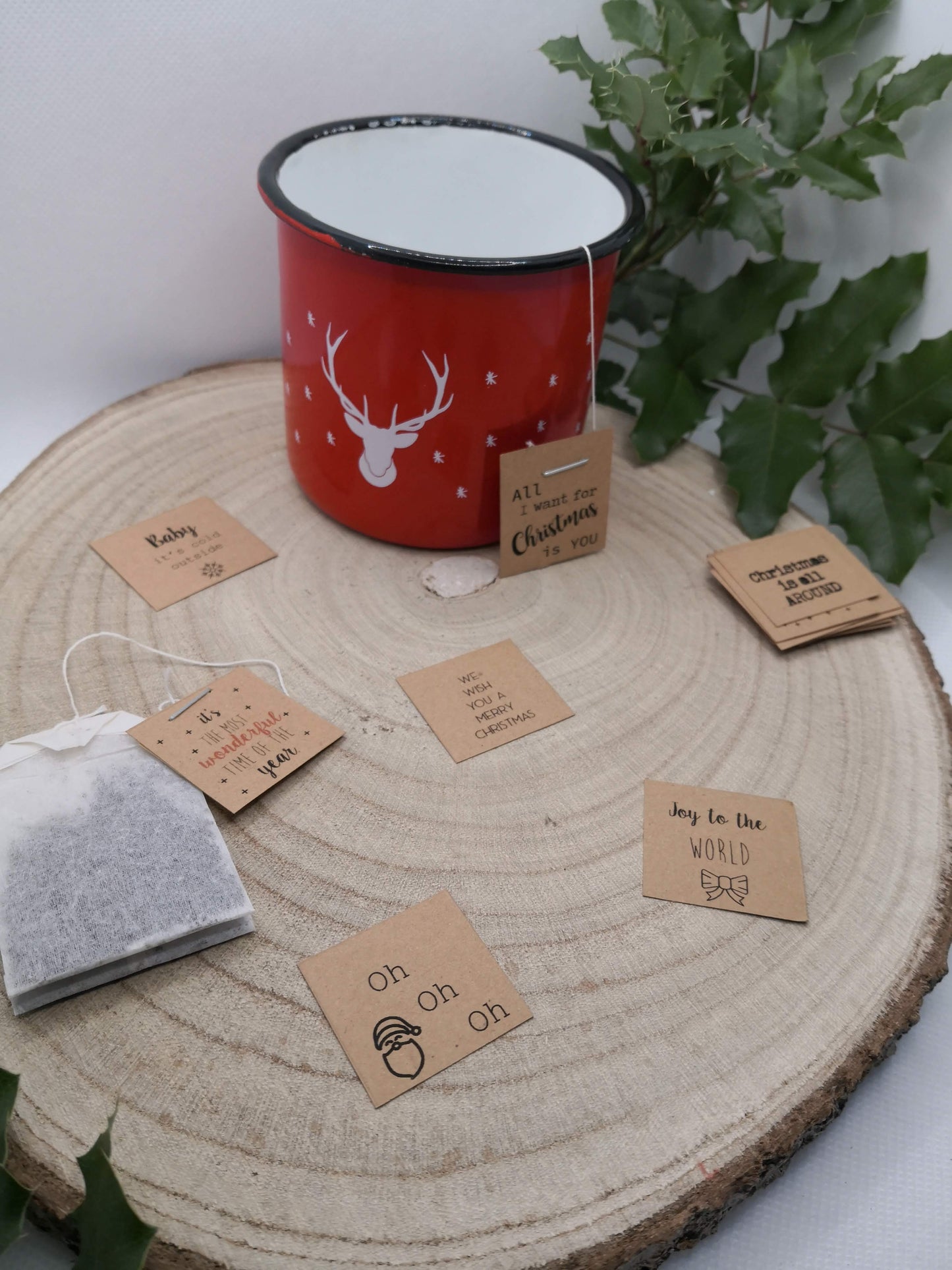 Bon pour, calendrier avent, sachet de thé, lettre père Noël - GRATUIT