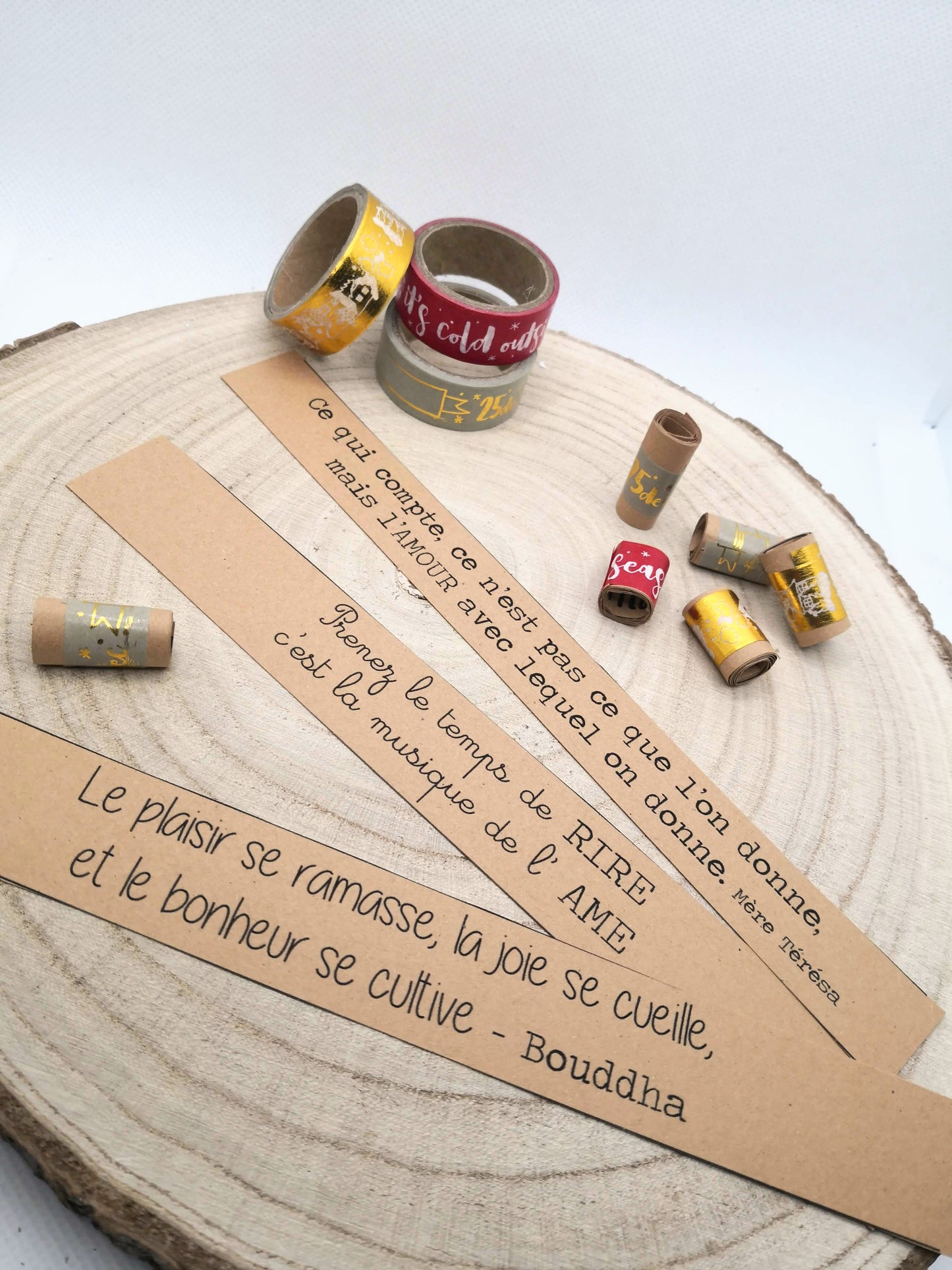 Bon pour, calendrier avent, sachet de thé, lettre père Noël - GRATUIT