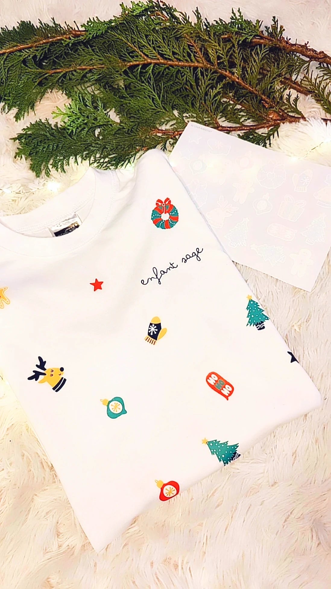 Pyjama de Noël à tatouer