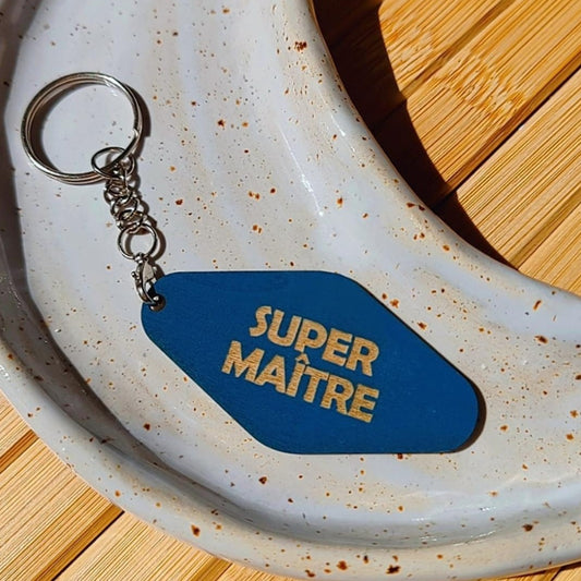 Porte clé Super Maître