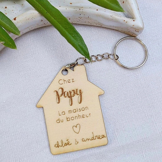 Porte clé Papy Mamie