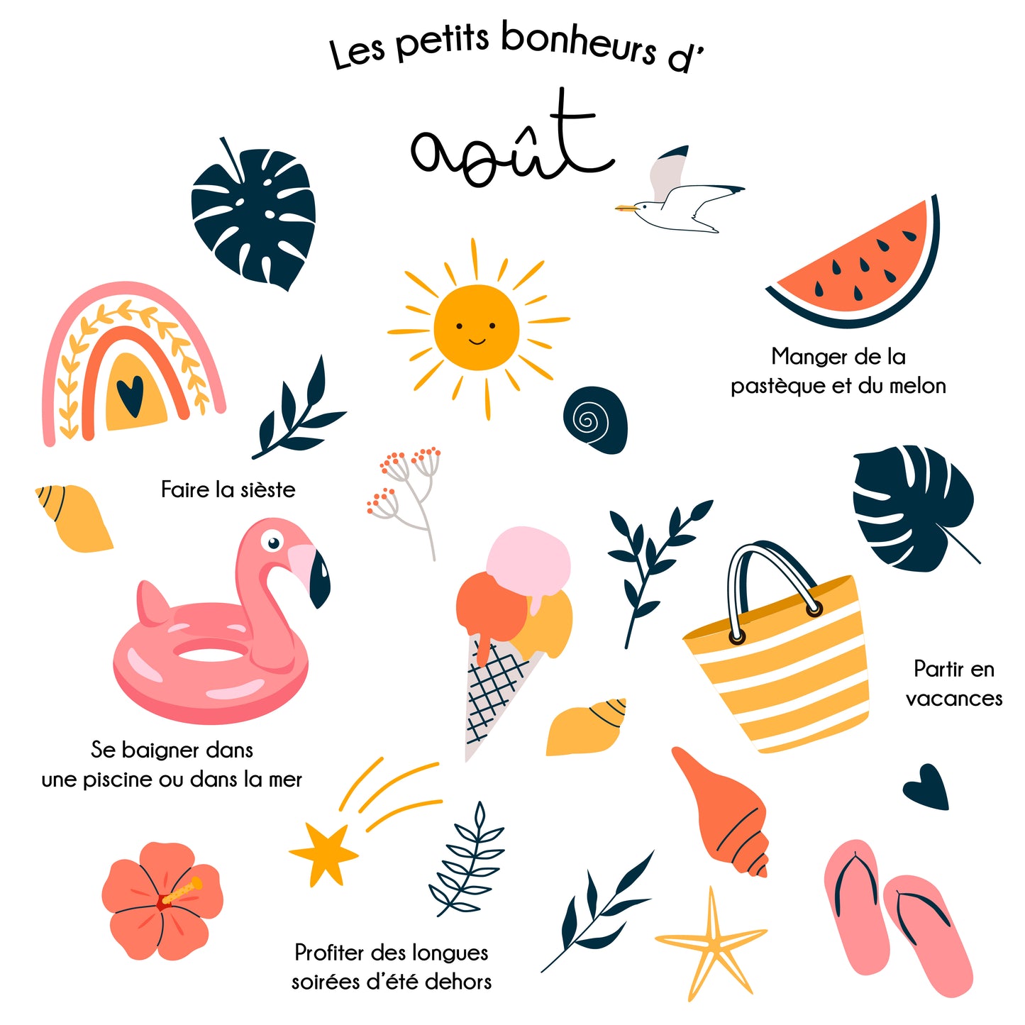 08. Affiche bonheurs d'août