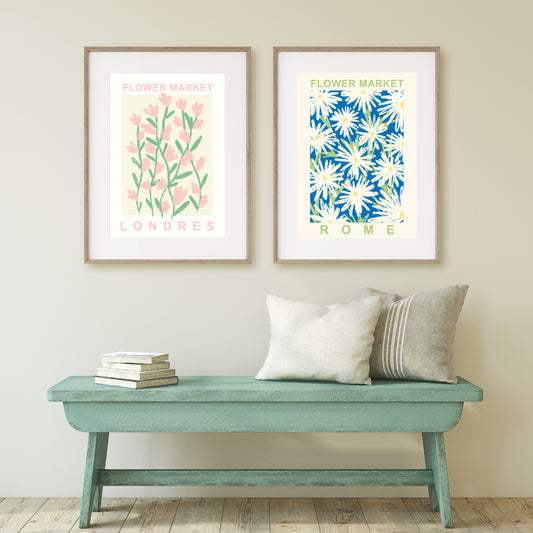 Affiches Flower Market