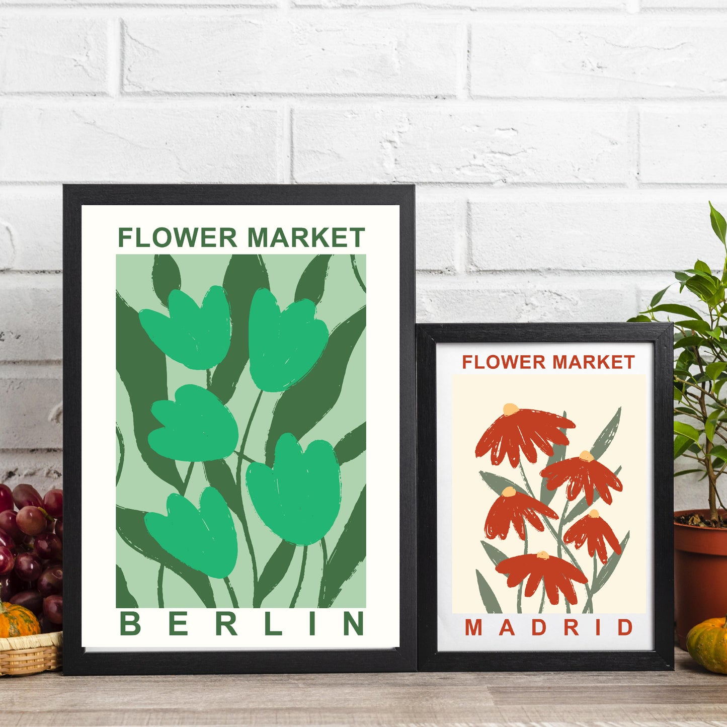 Affiches Flower Market