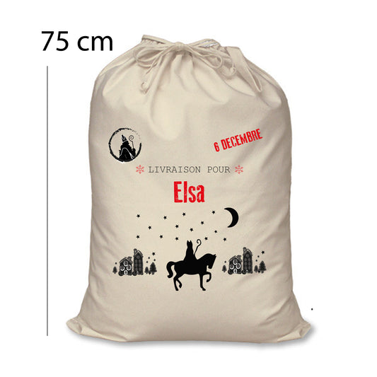 Hotte Saint Nicolas personnalisée