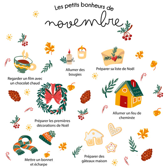 11. Affiche bonheurs de novembre