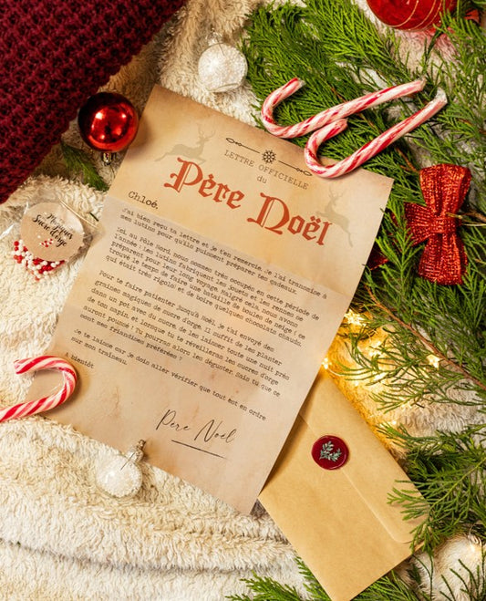 Lettre du Père Noël et graines magiques