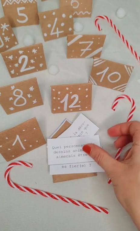 Calendrier de l'avent du partage