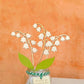 Brin de muguet en bois