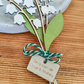 Brin de muguet en bois