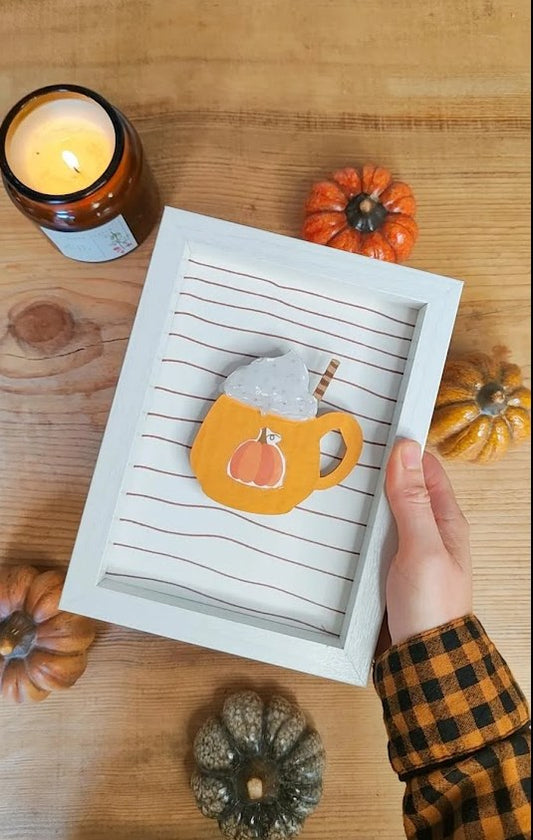 Cadre 3D Automne
