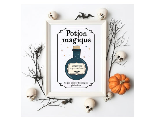 affiche d'Halloween