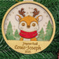 Boule de Noël 3D personnalisée – renne
