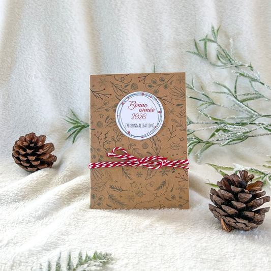 Carnet A6 “Hiver” personnalisé