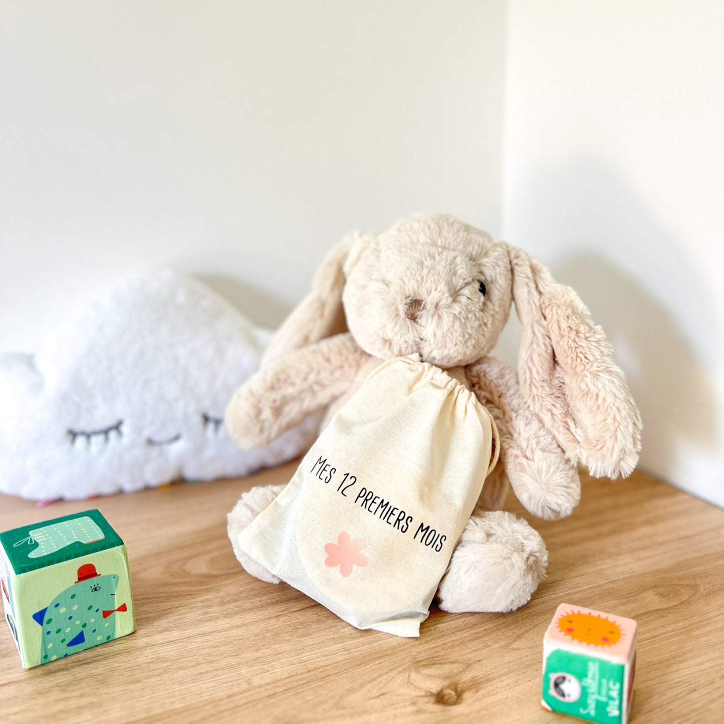Cartes étapes bébé en bois – Ma première année