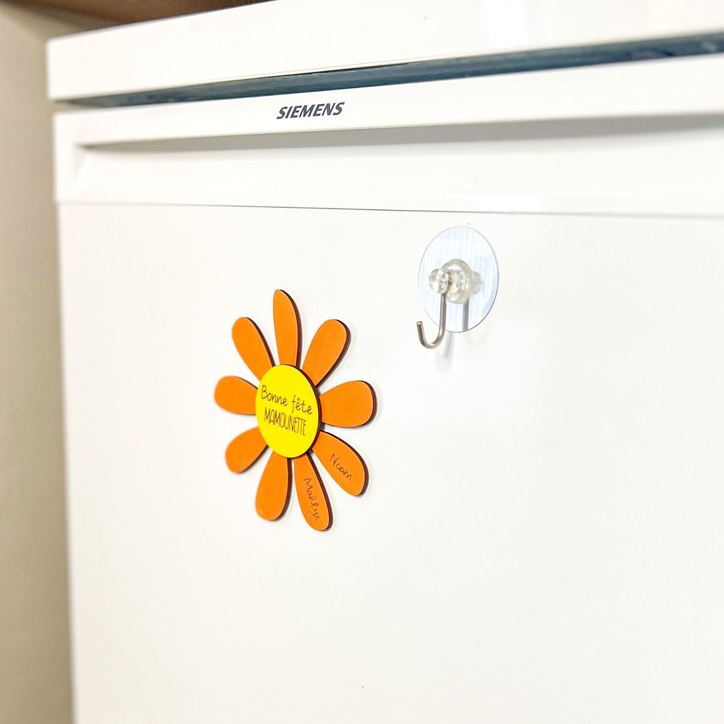 Magnet Marguerite personnalisé