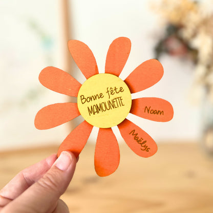 Magnet Marguerite personnalisé