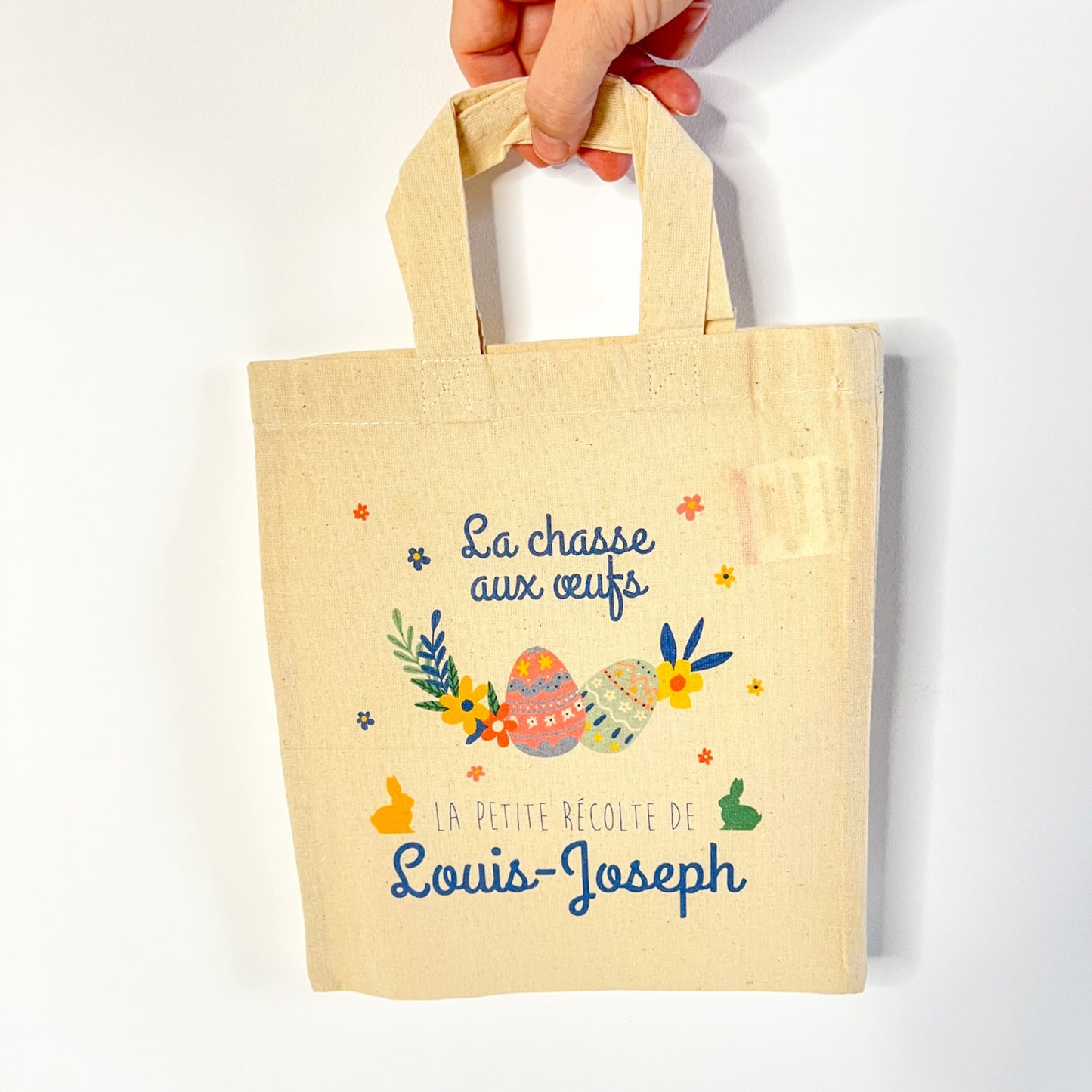Box de Pâques avec sac personnalisé