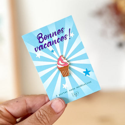 Pin’s glace à l'italienne