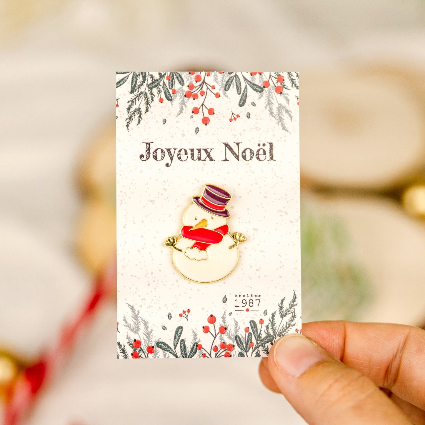 Pin’s Bonhomme de Neige