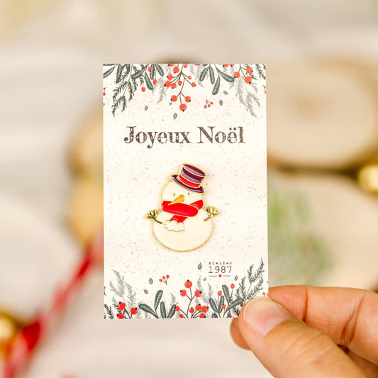 Pin’s Bonhomme de Neige