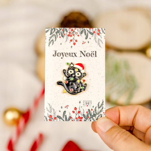 Pin’s Chat Noël