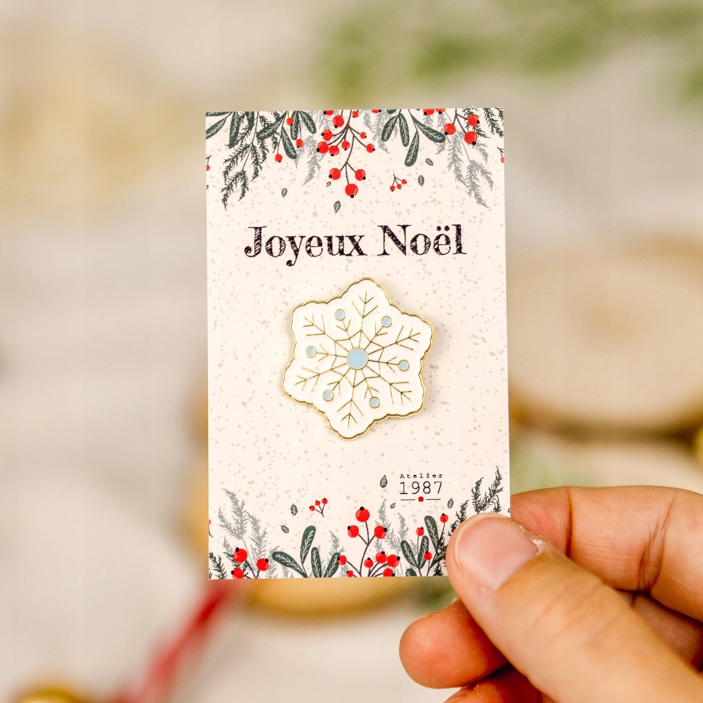 Pin’s Flocon de Neige