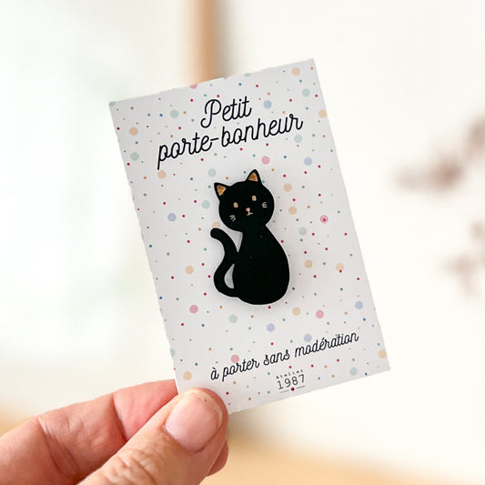 Pin's chat noir