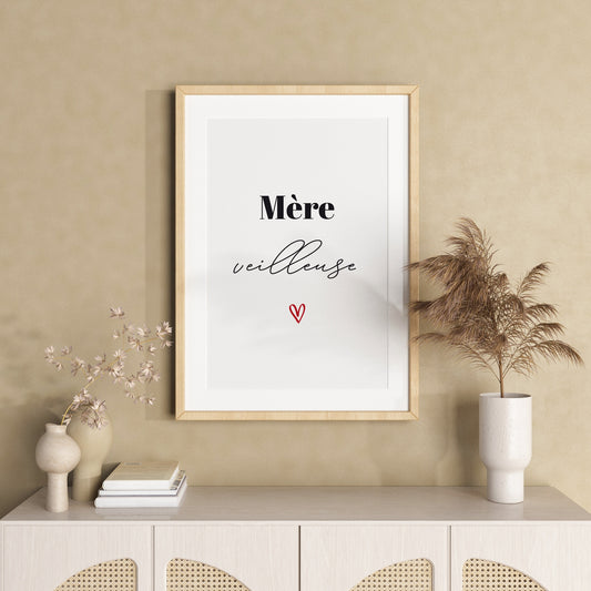 Affiche Mère Veilleuse
