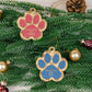 Boule de Noël 3D – Empreinte de Chat ou de Chien