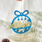 Boule de Noël “Merci” personnalisée