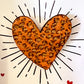 Pin's Coeur léopard