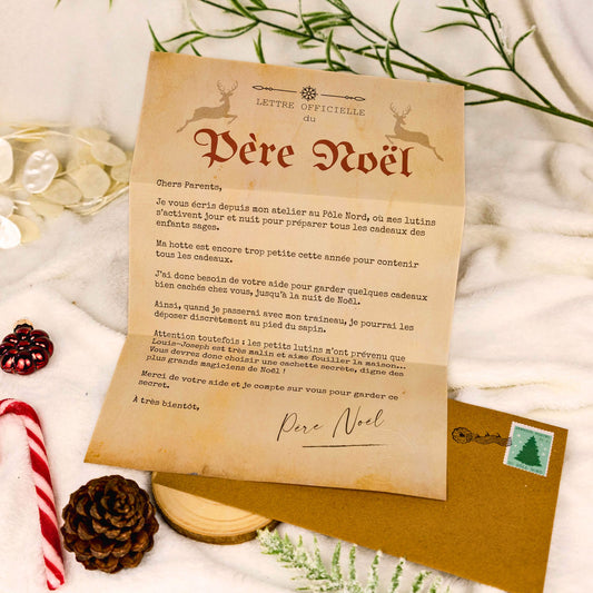 La Lettre de Mission secrète des Parents