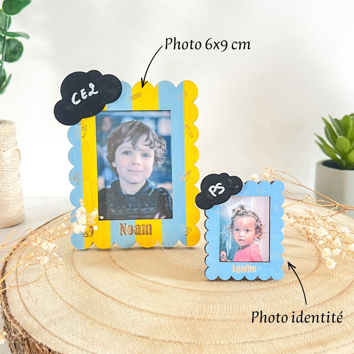 Magnet cadre photo personnalisé