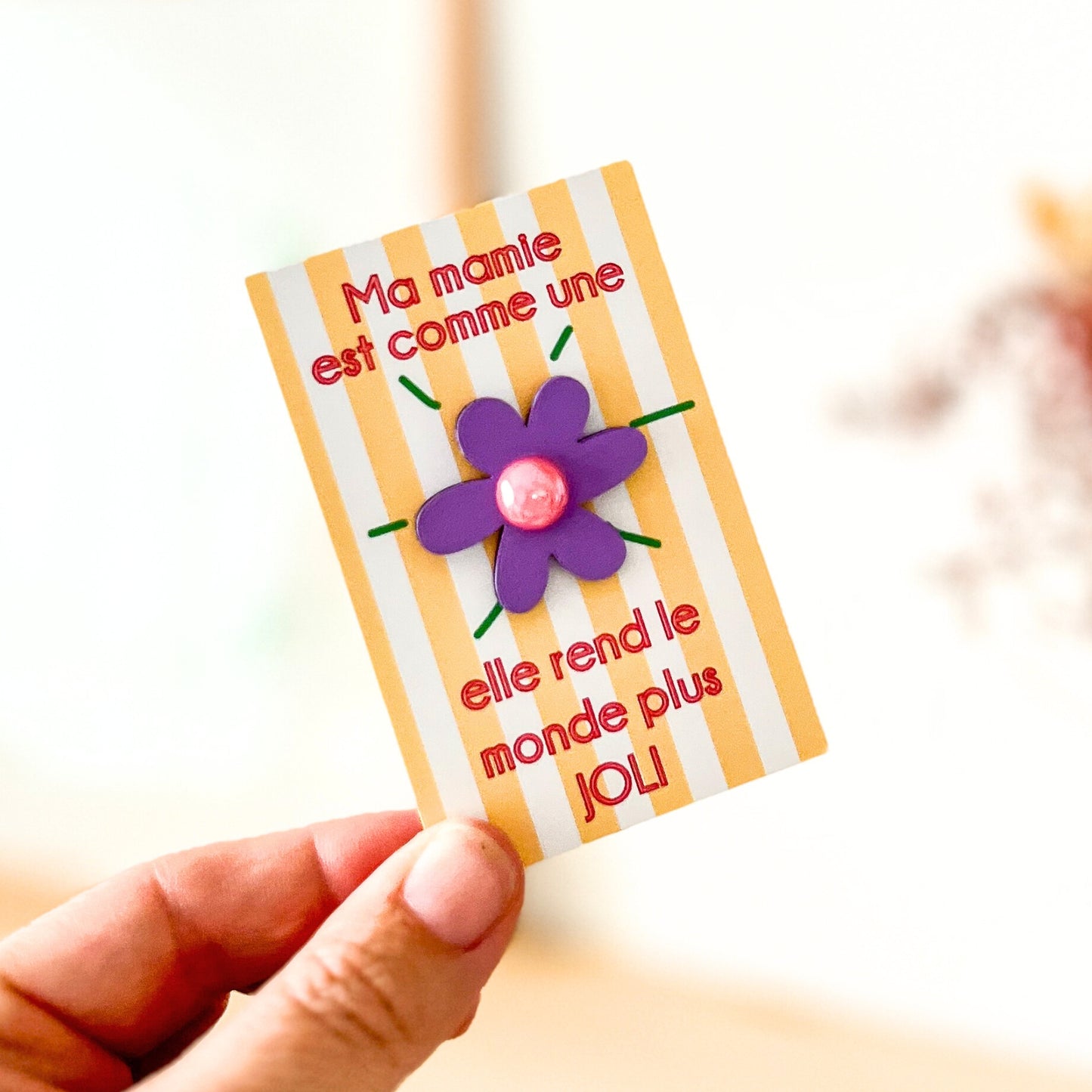 Broche pin's Fleur