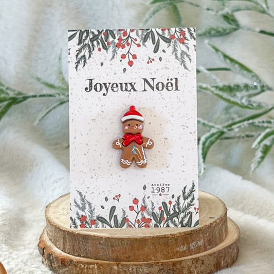 Pin’s Bonhomme Pain d’Épice