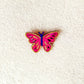 Pin’s Papillon en bois