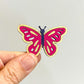 Pin’s Papillon en bois