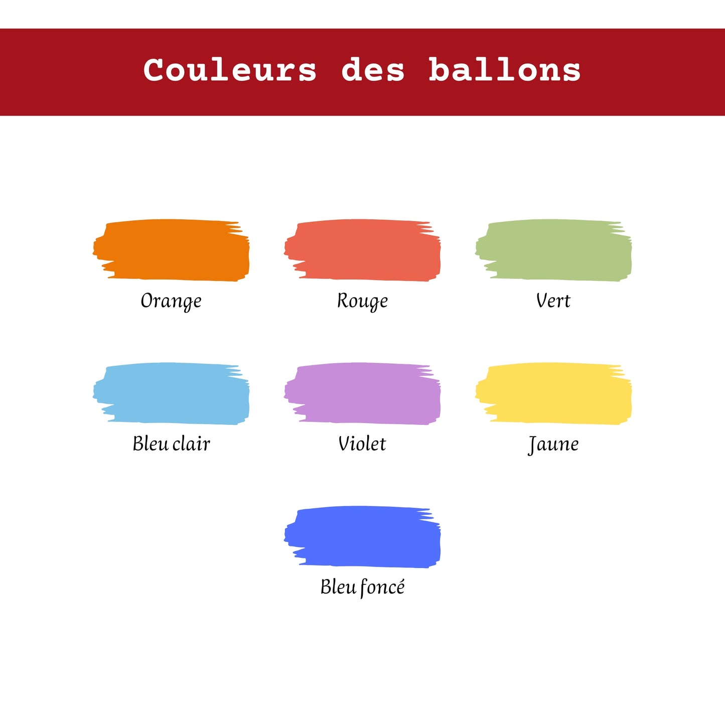 Cadre Ballons Personnalisé