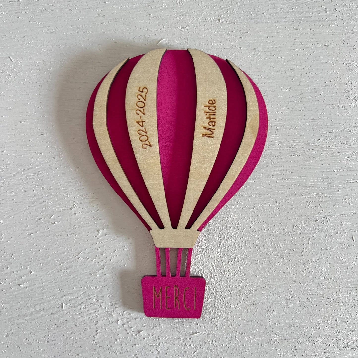 Magnet Montgolfière MERCI