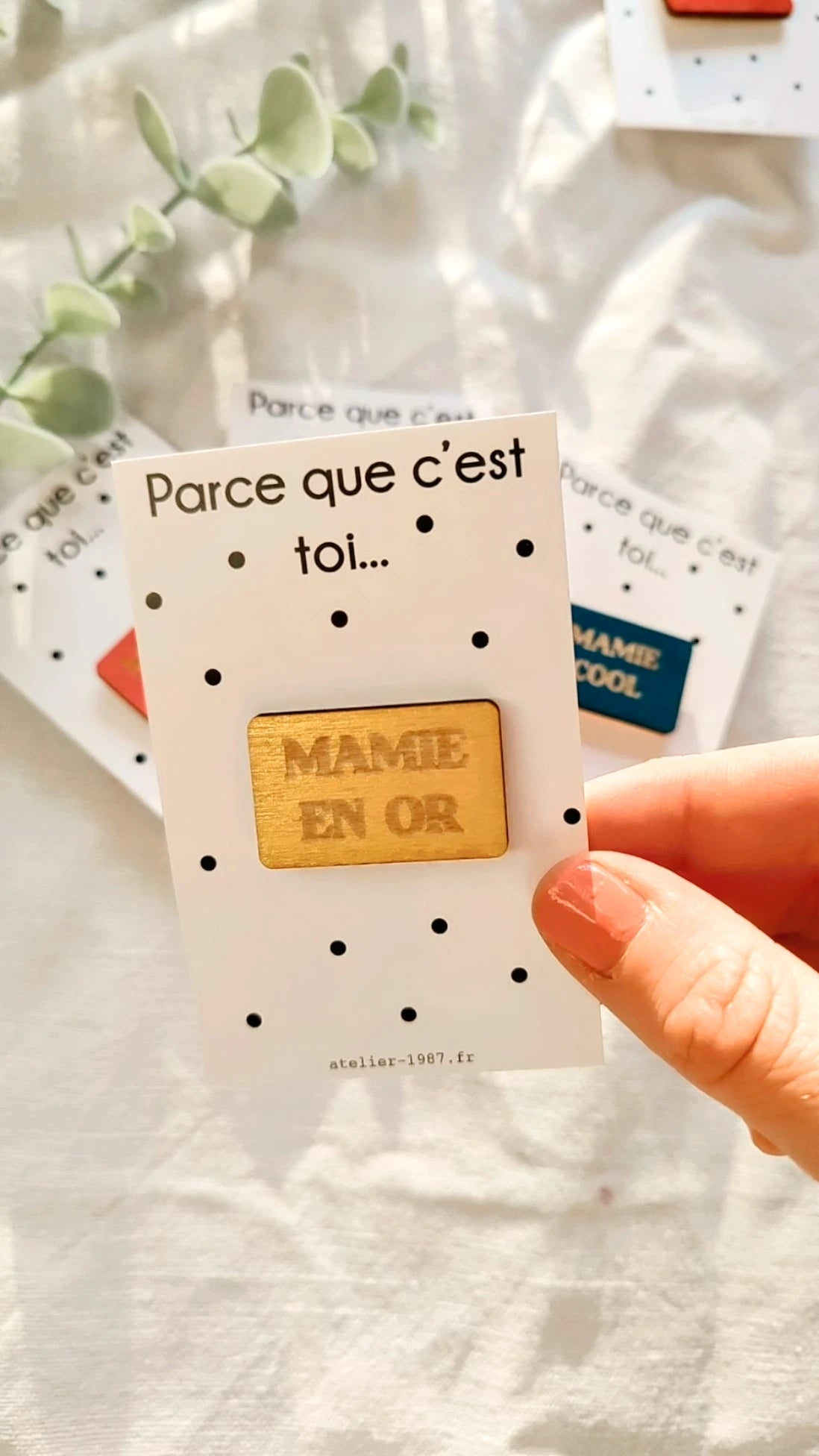 Pin's personnalisé